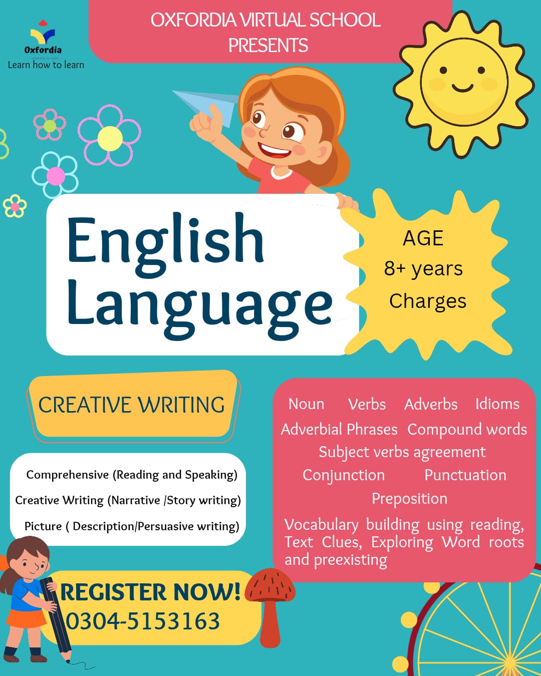 English language Creative Writing