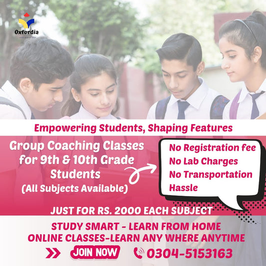 Group coaching classes For 9th and 10th grade